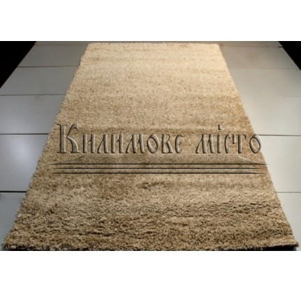 Shaggy runner carpet Shaggy Gold 9000 beige - высокое качество по лучшей цене в Украине.